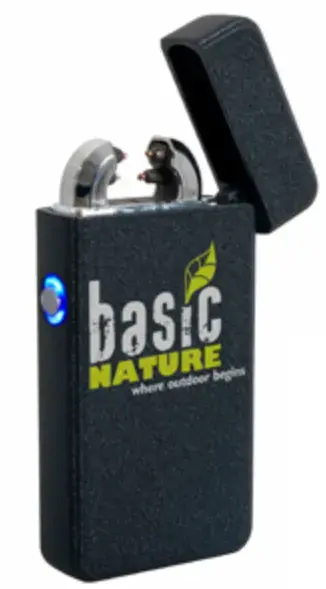 Basic Nature Feuerzeug Arc USB - schwarz Wochenendangebot