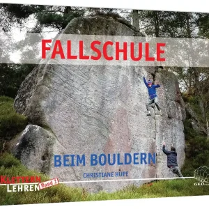 Zertifiziert Geoquest Fallschule beim Bouldern