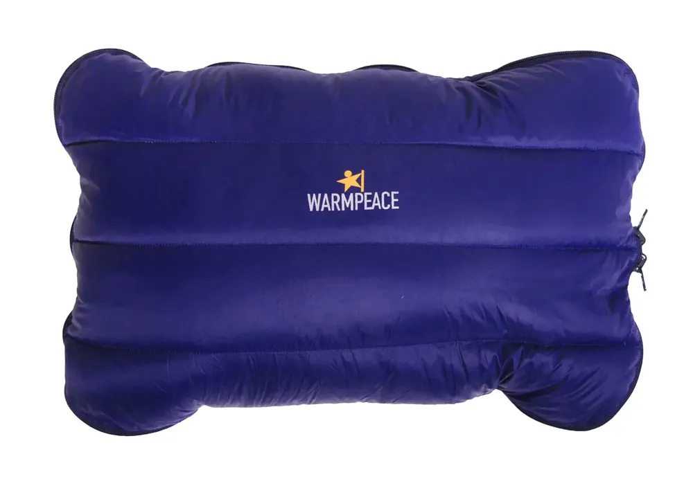 Warmpeace Down Pillow Zippered shadow blue Direktkauf