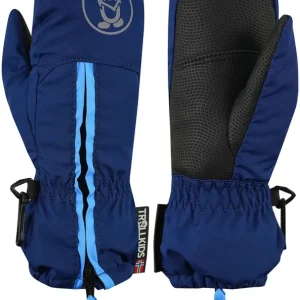 Trollkids Kids Troll Mitten - navy/medium blue Echt