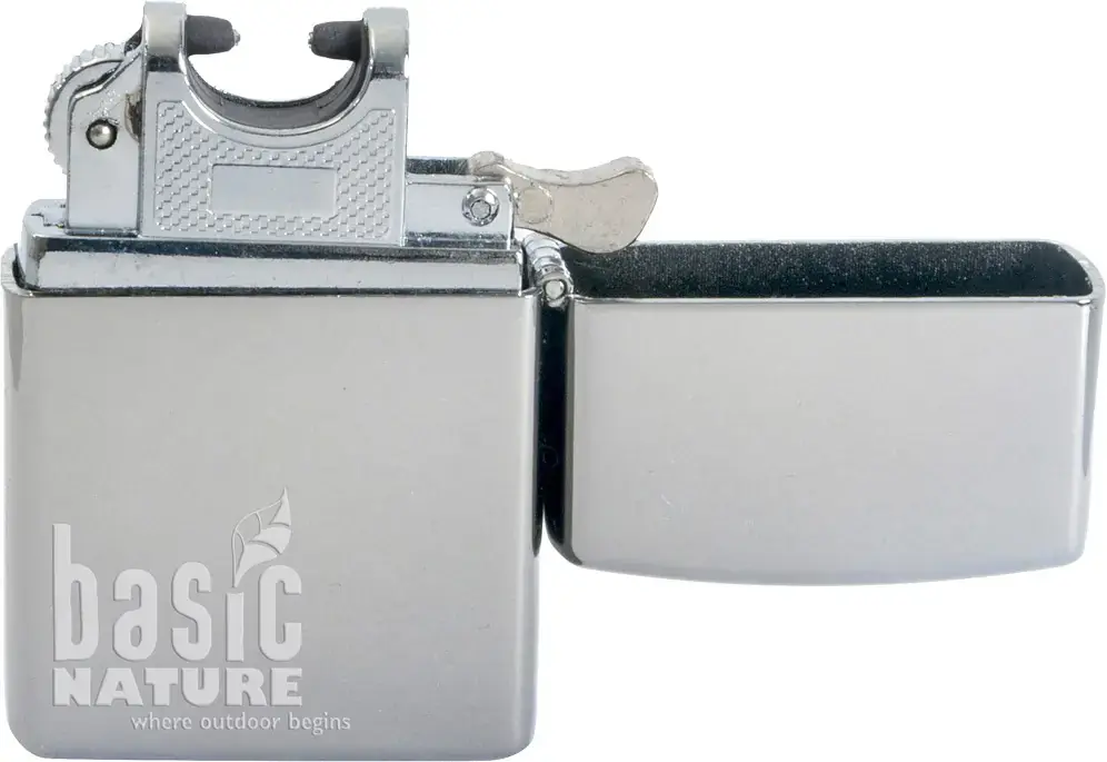 Preisreduziert Basic Nature Feuerzeug Arc USB - poliert