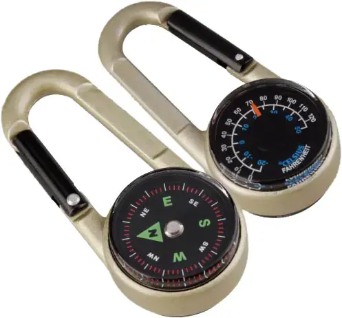 Munkees Karabiner Kompass mit Thermometer Jetzt Kaufen