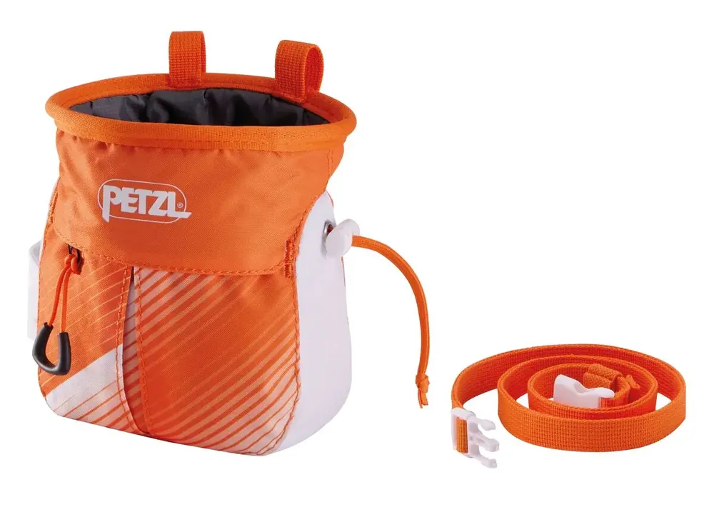 Must-Have Petzl Sakapoche Orange White