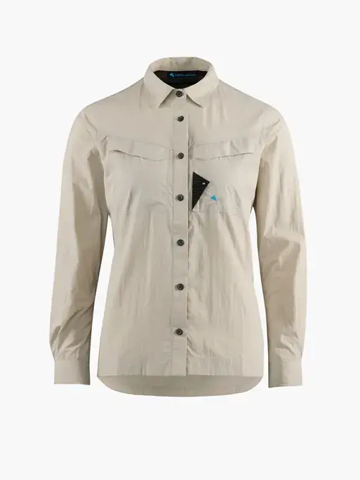 Klättermusen Syn LS Shirt Silver Creme Top-Seller