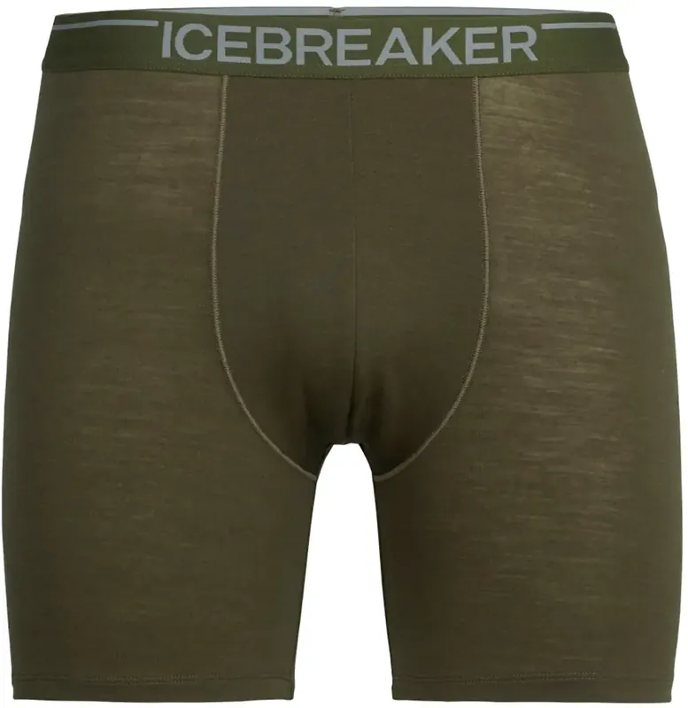 Icebreaker Men Anatomica Long Boxers - loden Neue Kollektion