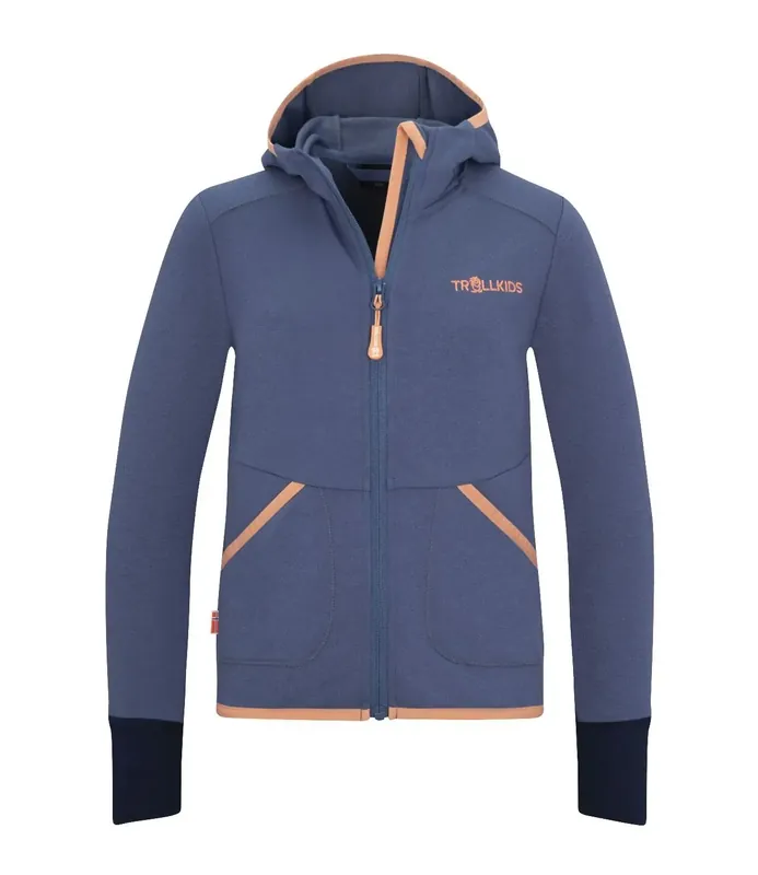 Trollkids Girls Saltfjord JKT Lotus Blue/Dahlia Sichere Zahlung