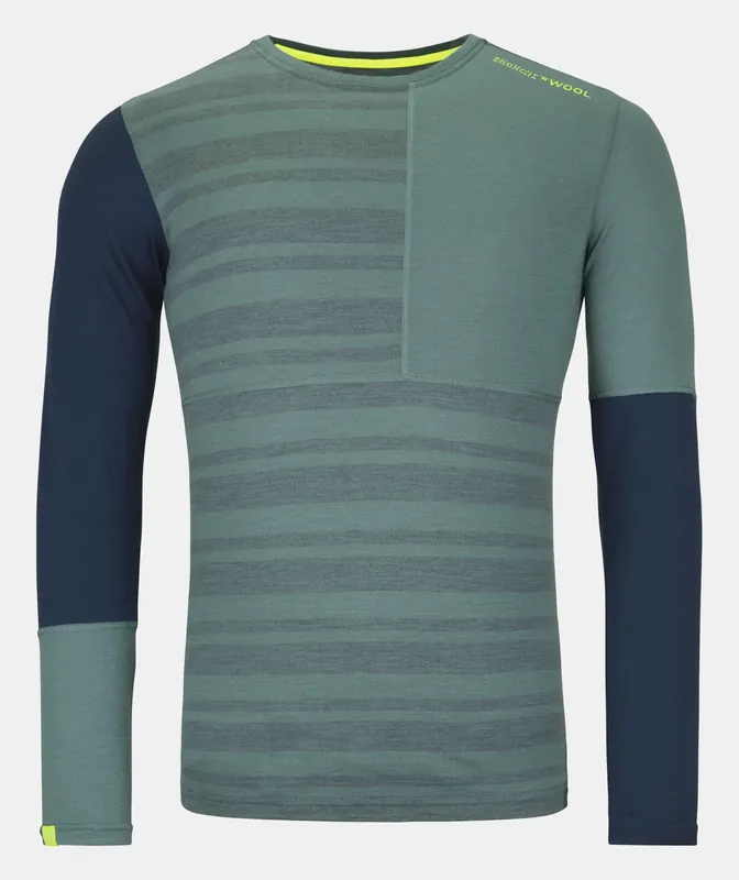 Jetzt Bestellen Ortovox 185 Rockn Wool LS Arctic Grey