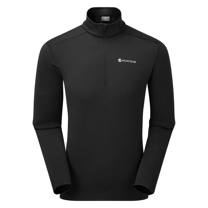 Montane Protium Lite Pull-On Baselayer Black Sonderaktion