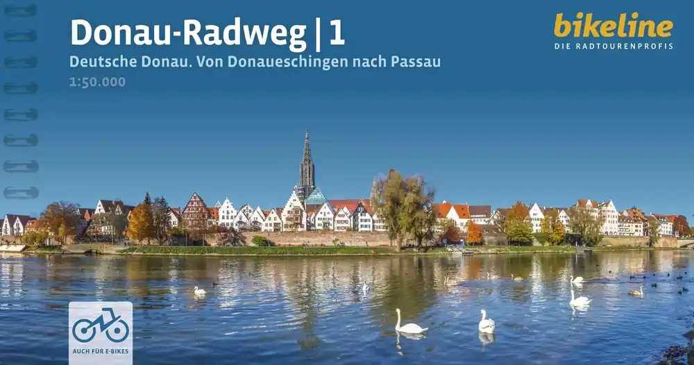 bikeline Donau Radweg 1 Donaueschingen-Passau Super-Preis
