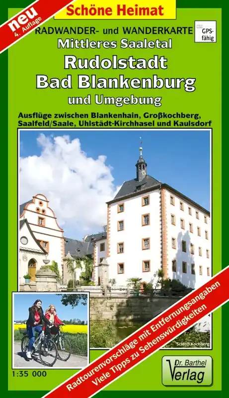Schnäppchen Verlag Dr. Barthel Mittleres Saaletal, Rudolstadt, Bad Blankenburg und Umgebung
