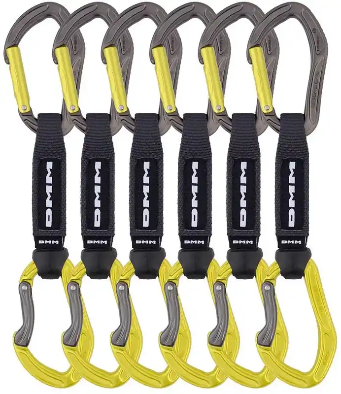 Jetzt Bestellen DMM Alpha Sport QD Expressset 6 Pack - titanium/lime