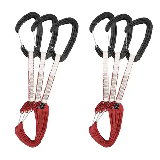 Meistverkauft DMM Alpha Wire Quickdraw Red 12cm 6 Pack