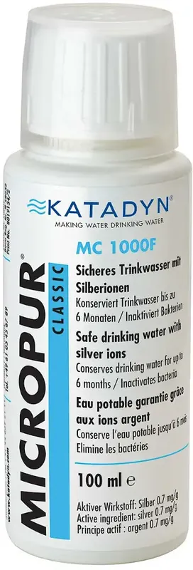 Katadyn Micropur Classic MC 1000F ohne Chlor Mega-Angebot