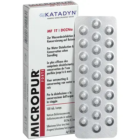 Sichere Zahlung Katadyn Micropur Forte MF 1T - 100 Stück