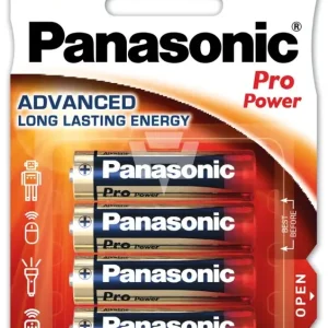 Günstig Panasonic Batterie Alkali AA 4 Pack