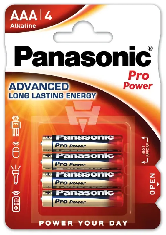 Panasonic Batterie Alkali AAA 4 Pack Direktkauf