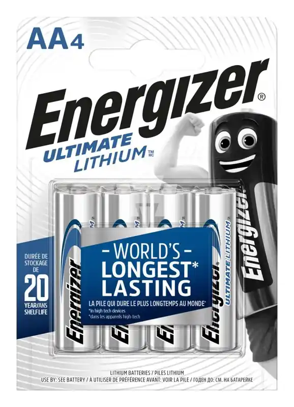 Garantierte Lieferung Energizer Lithium Batterie AA 4er