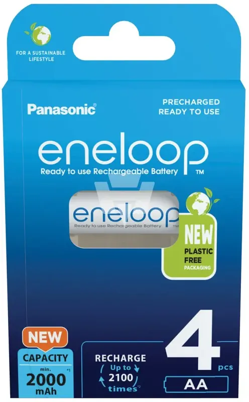 Panasonic Eneloop Mignon/AA Akku 2000mAh 4Stk. Mega-Angebot