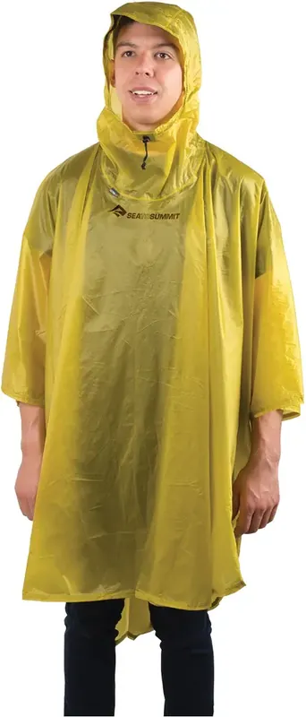 Solange Der Vorrat Reicht Sea to Summit Ultra-Sil Nano Poncho - lime