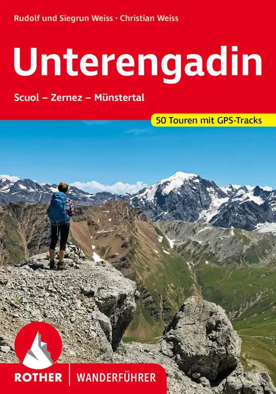 Günstig Bergverlag Rother Wanderführer Unterengadin
