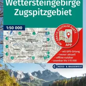 Top-Seller Kompass-Verlag WK 5 - Wettersteingebirge/Zugspitzgebiet