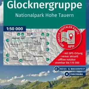 Aktuell Kompass-Verlag WK 39 Glocknergruppe, Nationalpark Hohe Tauern