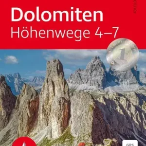 Preis Gesenkt Bergverlag Rother Wanderführer Dolomiten Höhenwege 4-7
