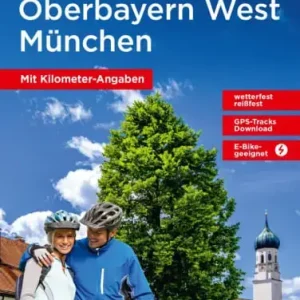 Preiswert BVA BikeMedia Oberbayern West / München Fahrradkarte