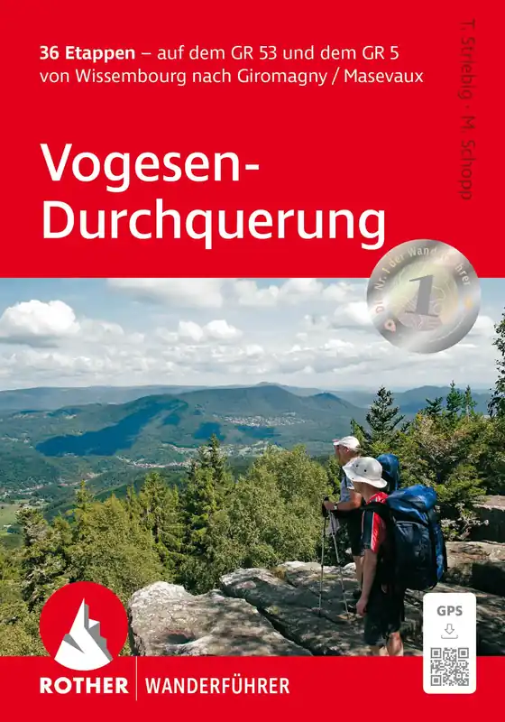 Neue Kollektion Bergverlag Rother Vogesen-Durchquerung