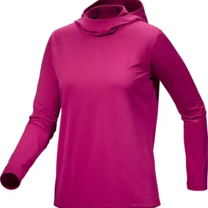 Arc‘teryx Taema Hoody W Alpine Rose Heather Preisknaller